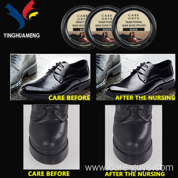 tin can shoe polish solid shoe wax